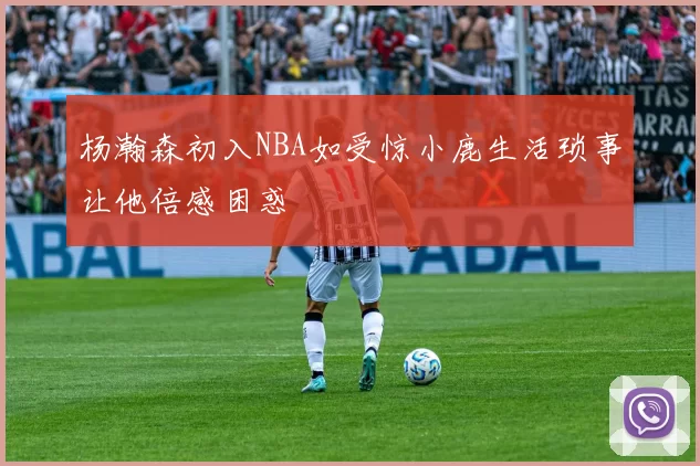 杨瀚森初入NBA如受惊小鹿生活琐事让他倍感困惑
